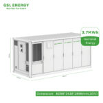 All-in-one Commercial Energy Storage | Liquid Cooling BESS Container Battery Storage 1MWh–5MWh
